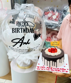 Các combo siêu đỉnh kết hợp giữa bánh và hoa