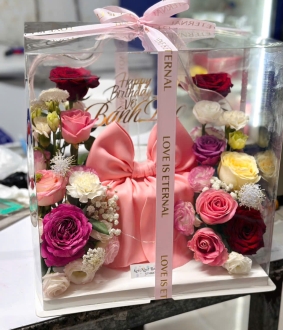 Set hoa tươi và bánh kem