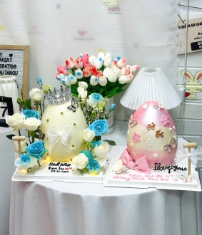 Mẫu bánh đập trứng hot trend