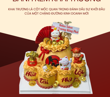 Top Những mẫu bánh mừng ngày khai trương chỉ có tại Kẹo Ngọt Bakery