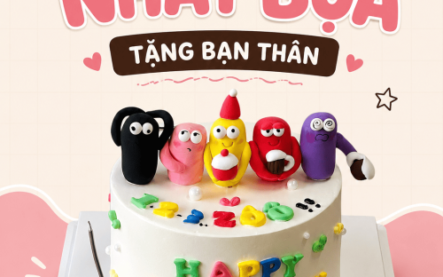 Bánh kem hài nhây bựa tặng bạn thân – Xu hướng quà sinh nhật khiến ai cũng bật cười