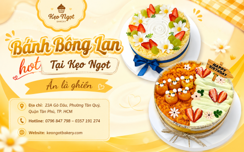 Top các mẫu bánh bông lan trứng muối hot năm 2026