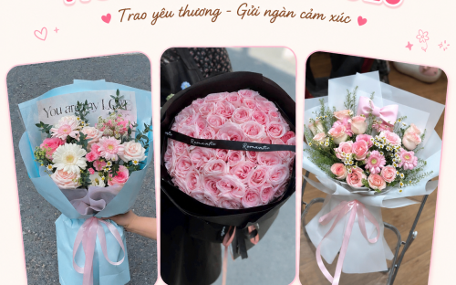 Các mẫu hoa tươi hot nhất 2026 tại Kẹo Ngọt 