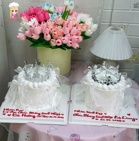 Mẫu bánh kem sang trọng hot năm 2026