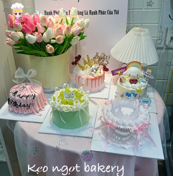 Tổng hợp các bánh kem sinh nhật cho nữ siêu hot 