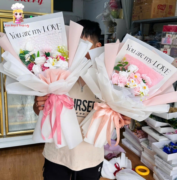 Hoa sáp sỉ lễ 20/11 mẫu hot theo yêu cầu