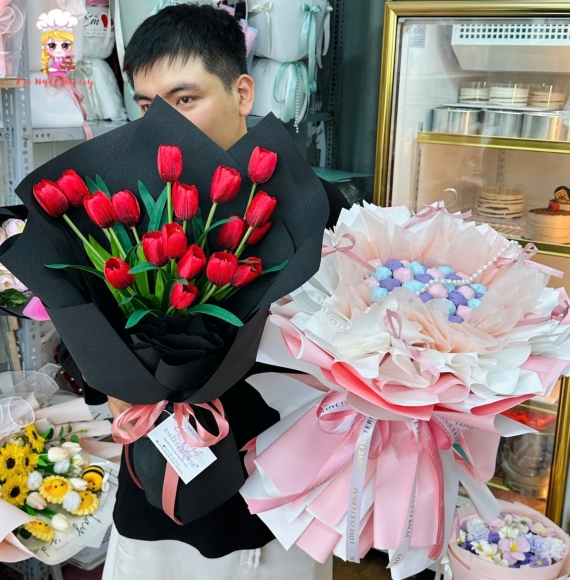 Các mẫu hoa dành tặng người yêu ngày 8/3 tại Kẹo Ngọt