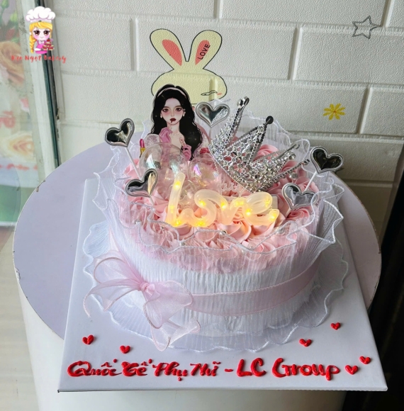 Bánh kem làm theo yêu cầu tại Kẹo Ngọt