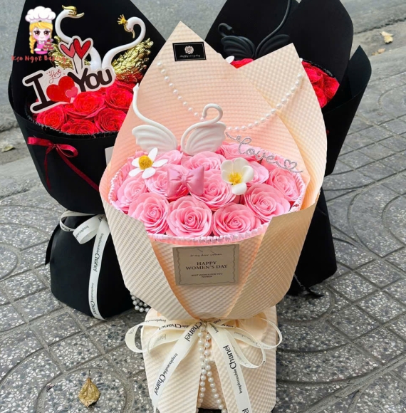 Top các mẫu hoa sáp siêu hot tại Kẹo Ngọt 