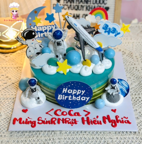 Bánh kem rau câu tặng các bé trai