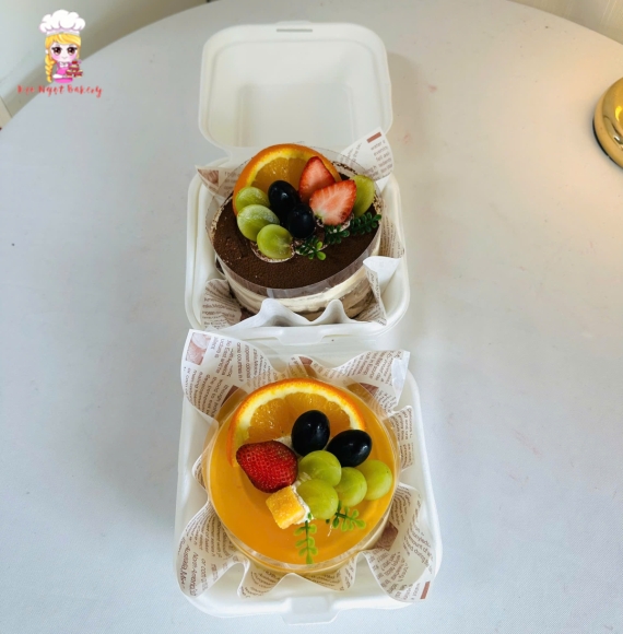 Bánh cup trái cây tặng bạn bè