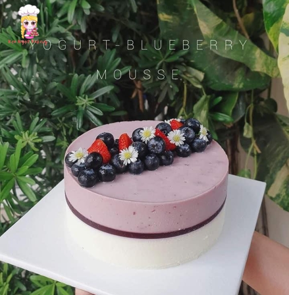 Mousse việt quất