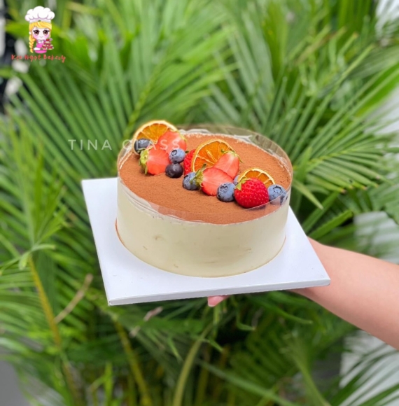 Tiramisu cacao trái cây