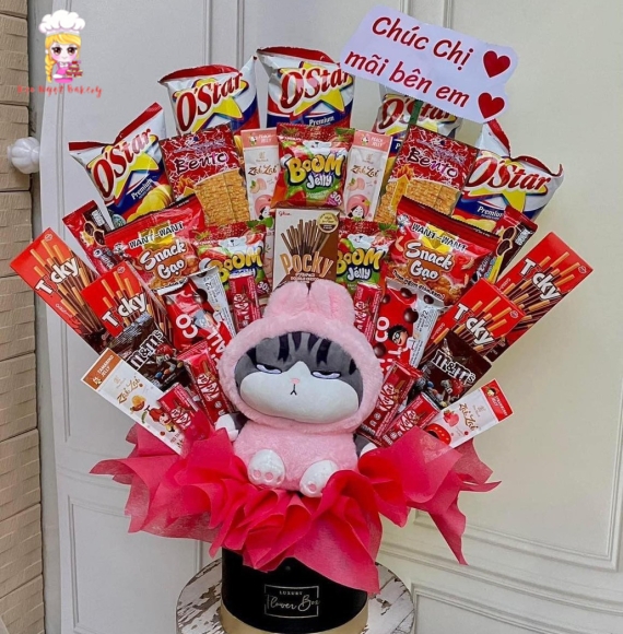 Giỏ quà cho bé gái