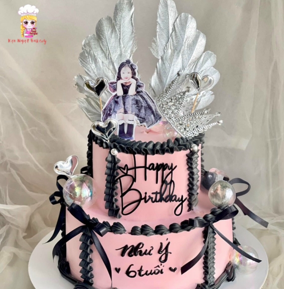 Bánh Kem 2 tầng sang chảnh