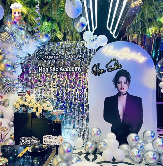 Nhận decor tiệc sinh nhật cho nữ mẫu 01