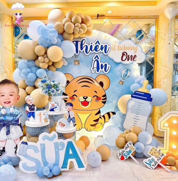 Nhận decor tiệc sinh nhật mẫu 03