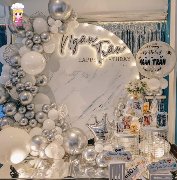 Nhận decor tiệc sinh nhật mẫu 04