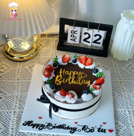 Bánh tiramisu tặng sinh nhật bố yêu 