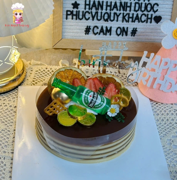 Bánh kem rau cau ở quận 1