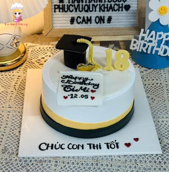 Bánh kem tốt nghiệp