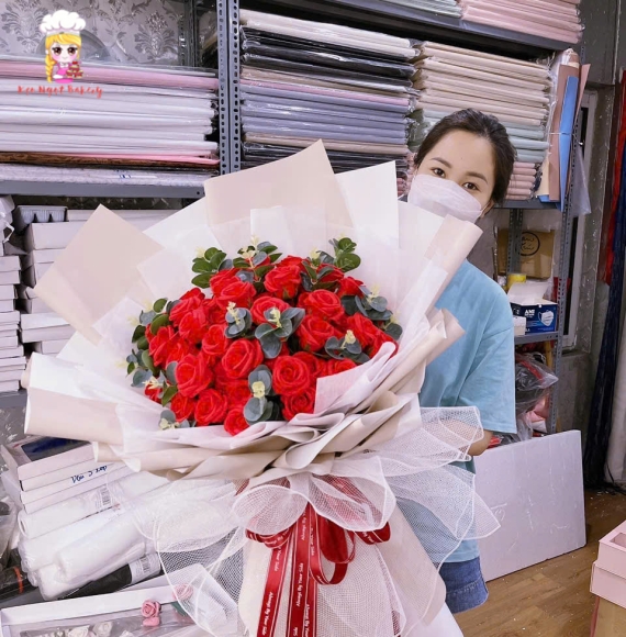 Bó hoa sáp dành cho chị yêu