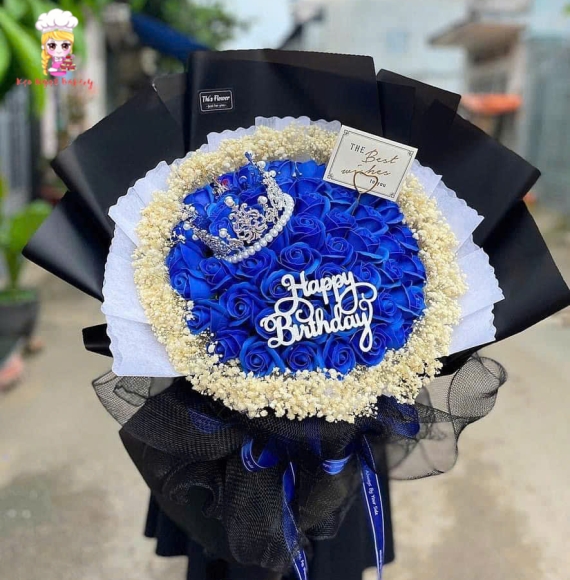 Bó hoa sáp mừng đi khai trương