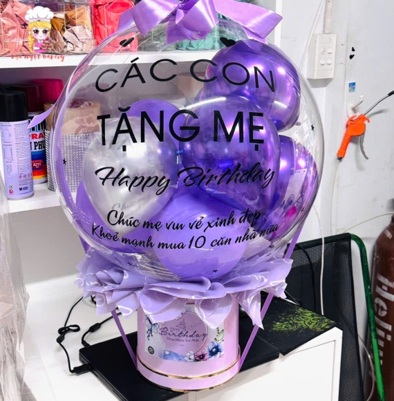 Bóng bay rút tiền ở quận 1