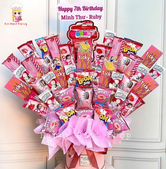 Sét bánh kẹo tặng sinh nhật quận 3