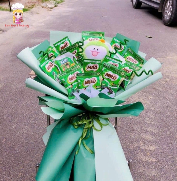 Sét quà bánh kẹo sữa tặng con gái 