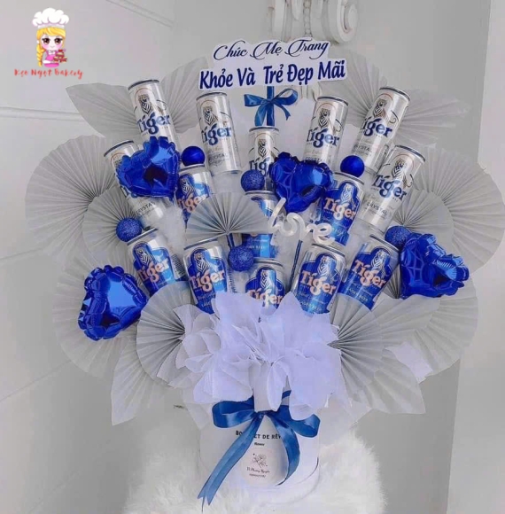 Giỏ bia tặng sinh nhật