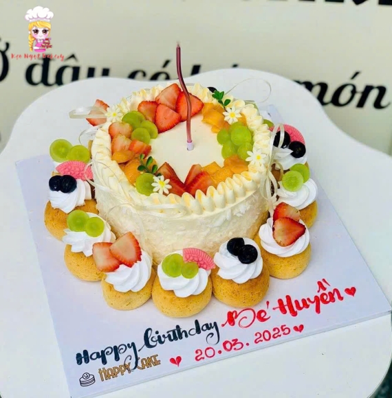 Bánh kem bắp ở quận 8