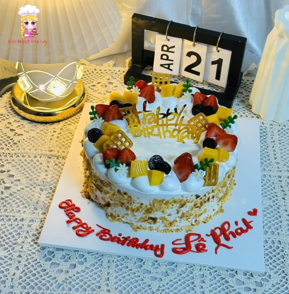 Bánh kem bắp ở quận Bình Thạnh