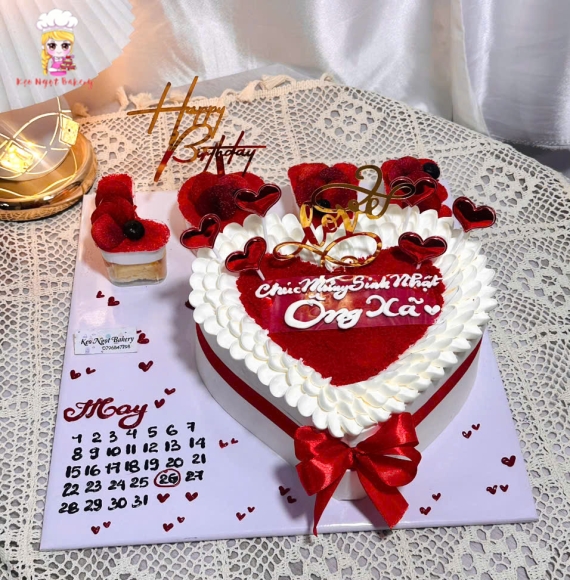 Bánh kem dành tặng cho ông xã