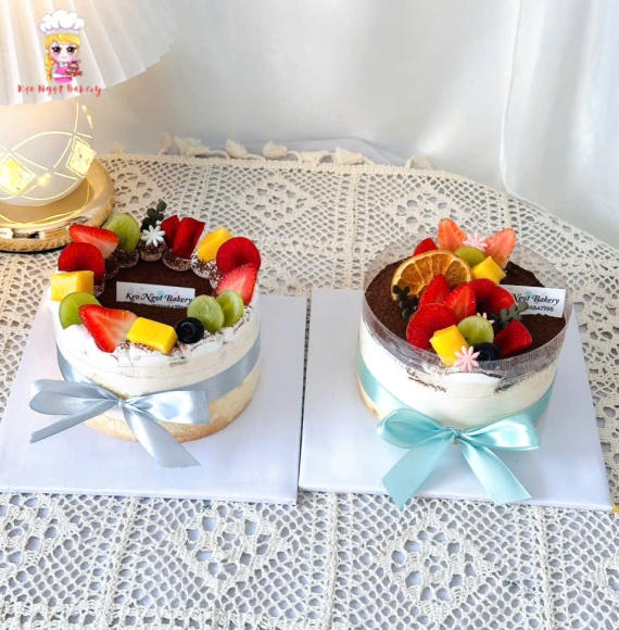 Bánh tiramisu Trái cây dành tặng sinh nhật
