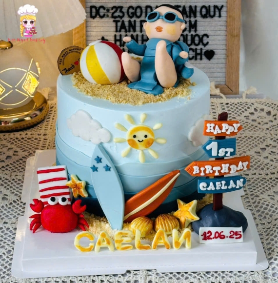 Bánh kem siêu ngầu dành cho bé trai