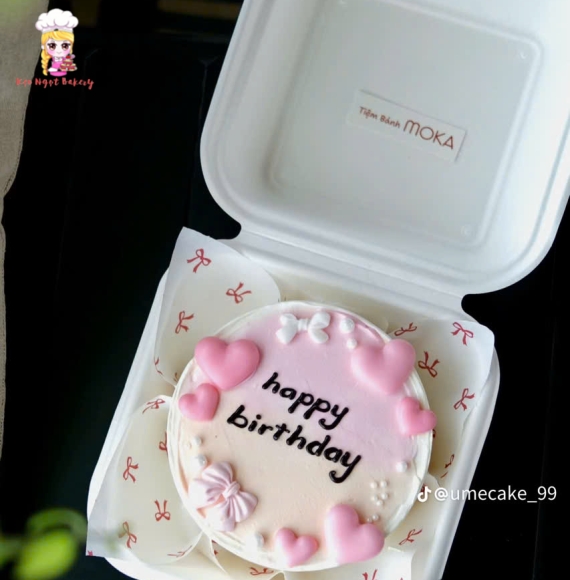 Bento cake làm theo yêu cầu 