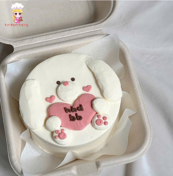 Bánh kem Hàn Quốc đơn giản