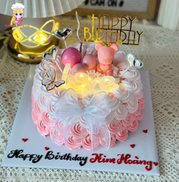 Bánh bắt bông dành tặng cho em yêu