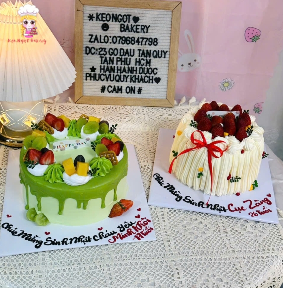 Combo bánh kem siêu hot tại Tân Phú