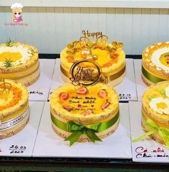 Tổng hợp những mẫu bánh bông lan trứng muối ngon