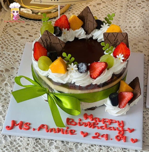 Bánh rau cau ngày kỷ niệm 