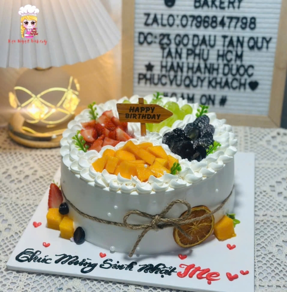 Mẫu bánh kem tặng mẹ yêu