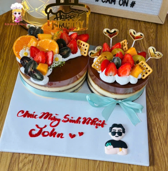 Bánh rau câu  tặng Sếp