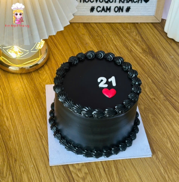 Mẫu bánh kem 21 tuổi dành cho em yêu
