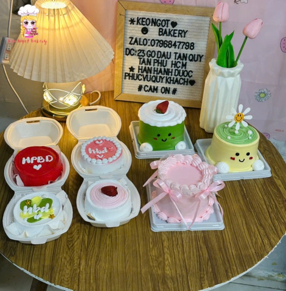 Bánh Bento cake ngon Tại Tân Phú