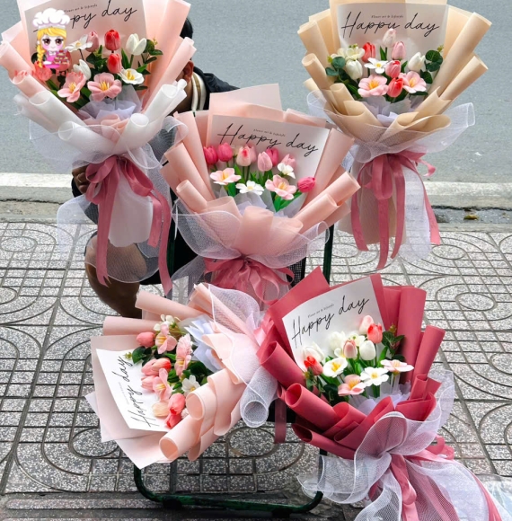 TỔNG HỢP MẪU HOA SÁP HOT-SỈ HOA SÁP SỐ LƯỢNG LỚN TẠI TPHCM