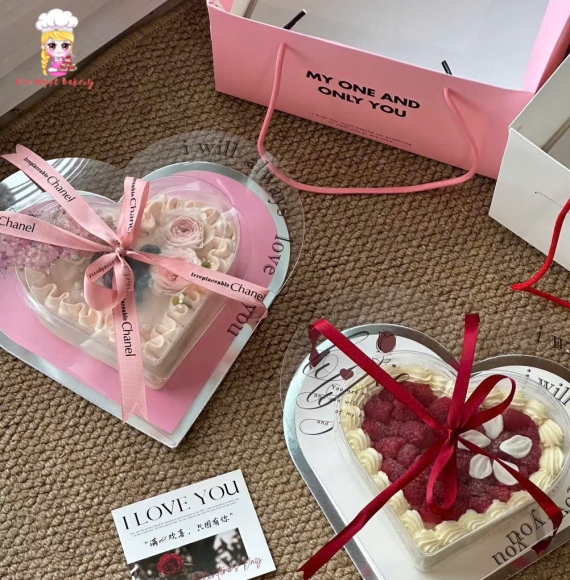 Hộp bánh hoa tặng 20/10 các ngày lễ