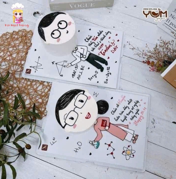 Bánh kem dành tặng thầy cô 20/11
