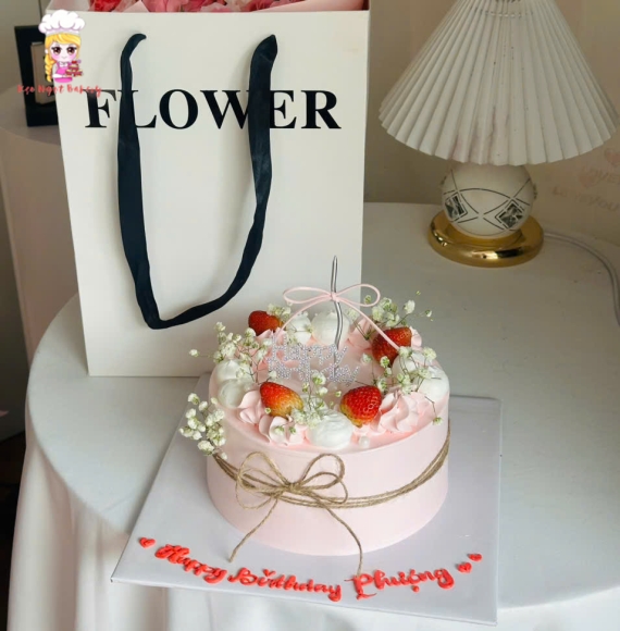 Bánh kem đơn giản tặng ngày sinh nhật